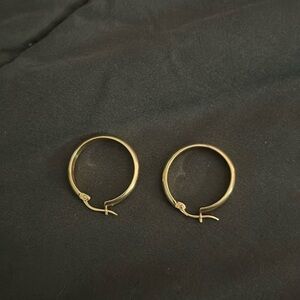Hoop earrings gold fill